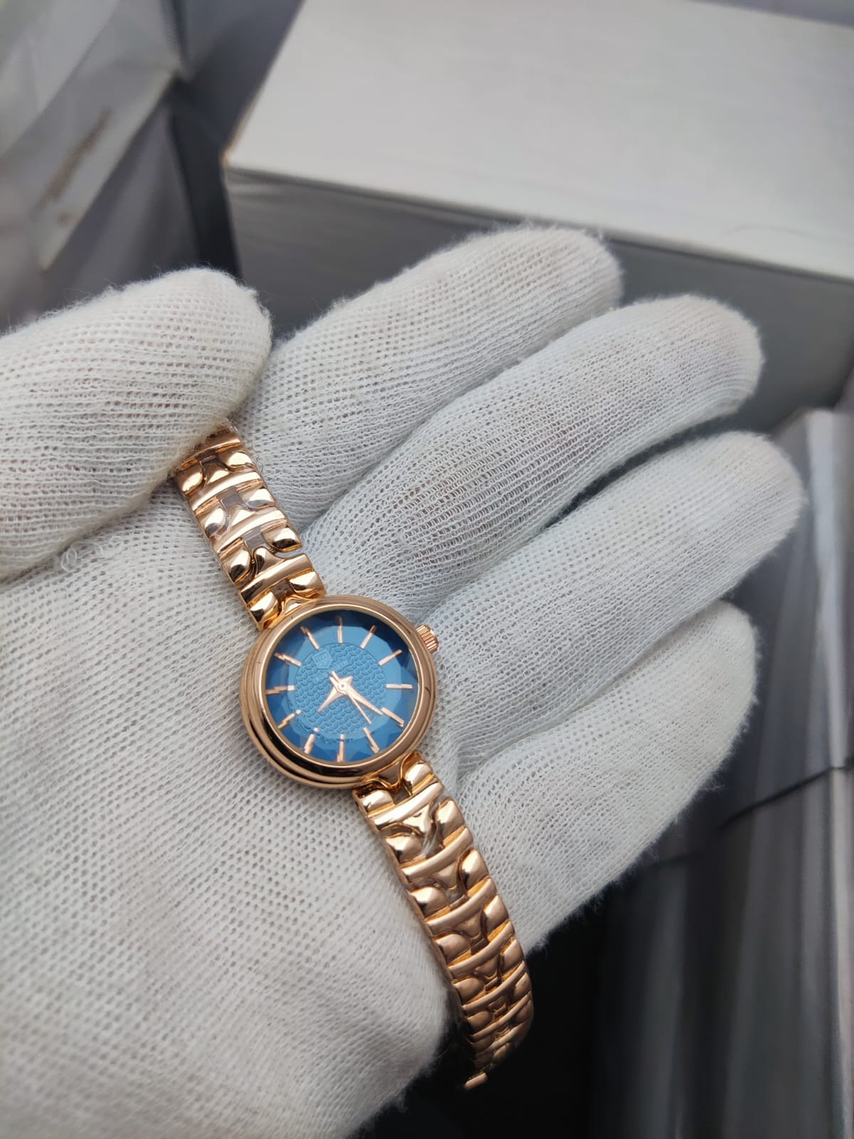Luxury Women’s Two-Tone Round Dial Bracelet Watch