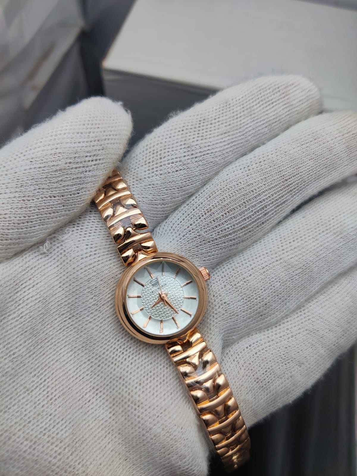 Luxury Women’s Two-Tone Round Dial Bracelet Watch