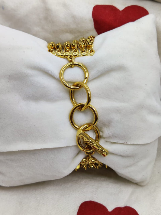 Elegant Women’s Chain Bracelet Watch – Luxury Stainless Steel Design