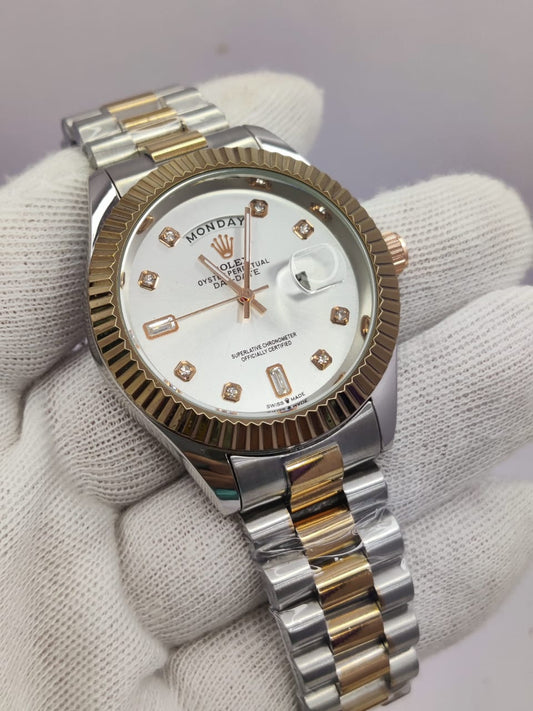 "Luxury Legacy – Premium Crafted Rolex-Style Watch"